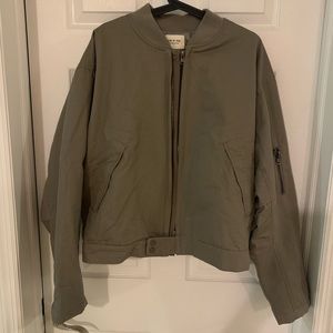 Fear of God Gray Bomber jacket Sz L